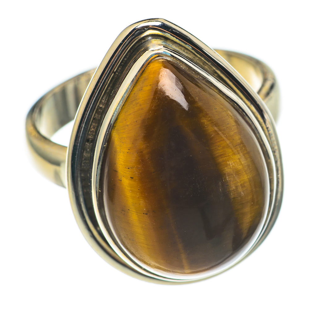 Tiger Eye Rings handcrafted by Ana Silver Co - RING69178