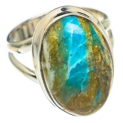 Peruvian Opal Rings handcrafted by Ana Silver Co - RING69198
