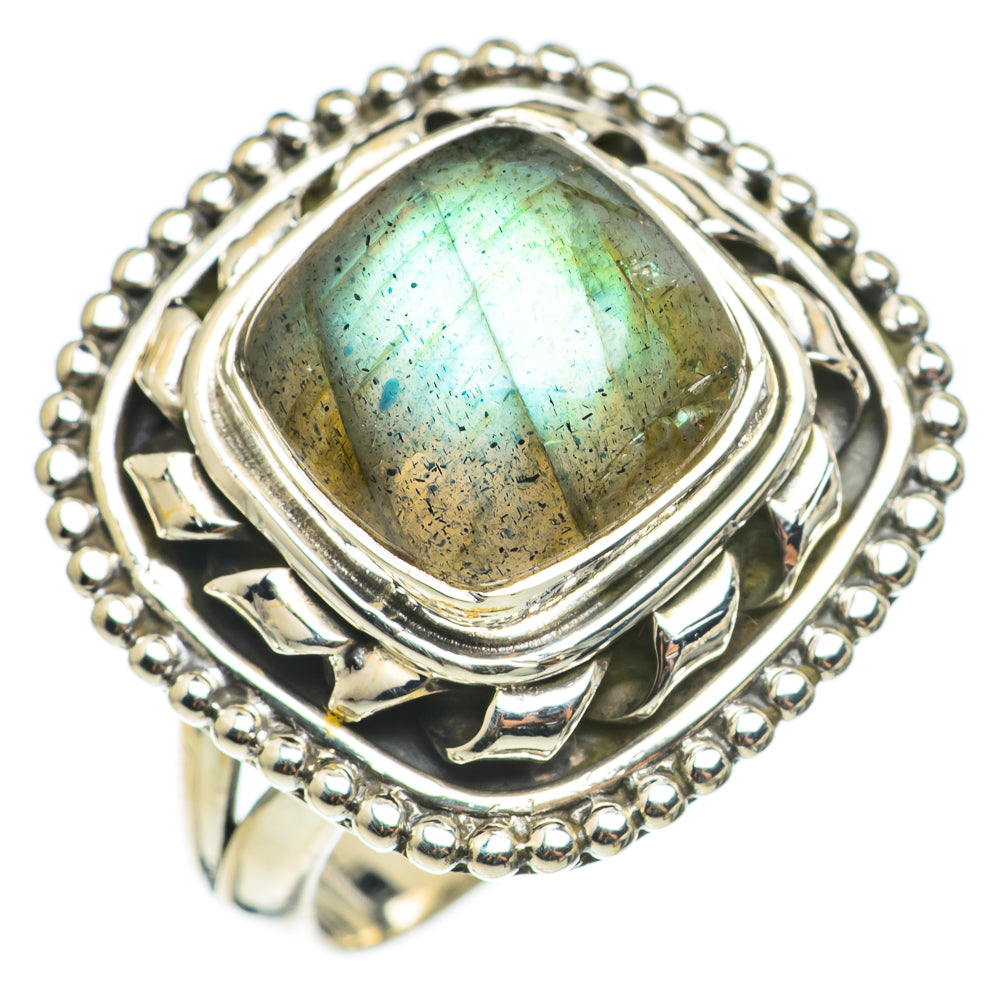 Labradorite Rings handcrafted by Ana Silver Co - RING69200