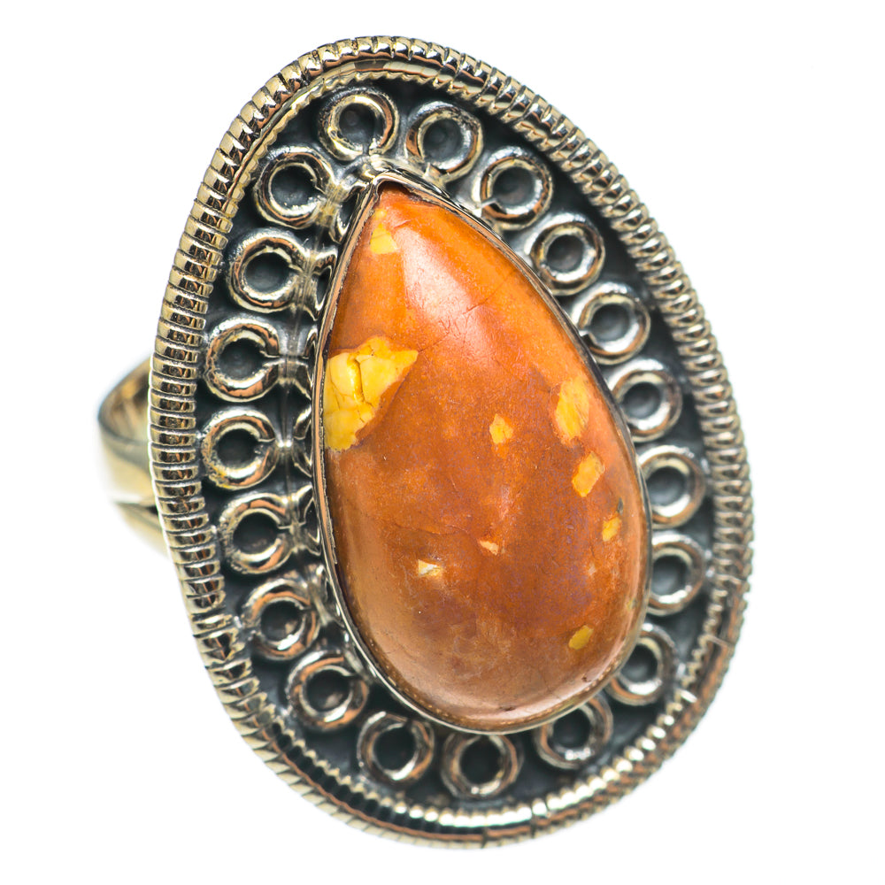 Mookaite Rings handcrafted by Ana Silver Co - RING69203