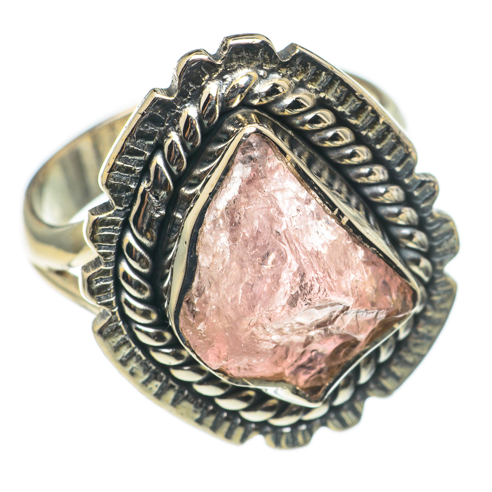Rose Quartz Rings handcrafted by Ana Silver Co - RING69213