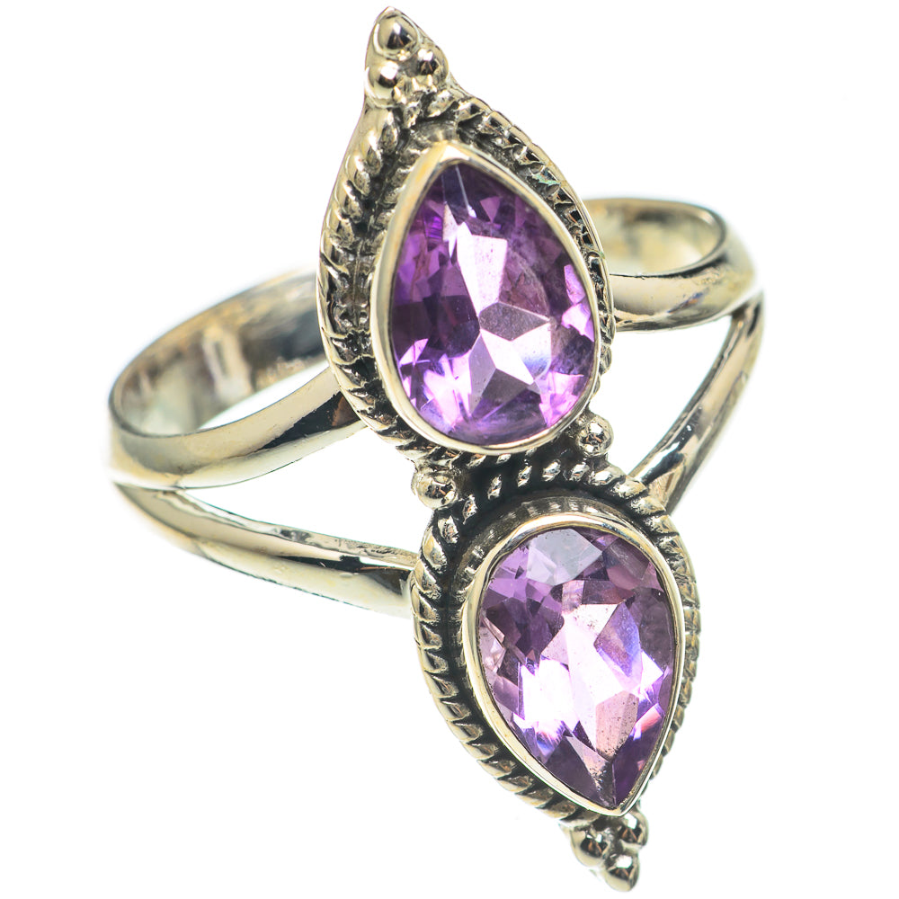 Amethyst Rings handcrafted by Ana Silver Co - RING69217