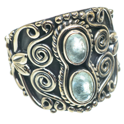 Aquamarine Rings handcrafted by Ana Silver Co - RING69228