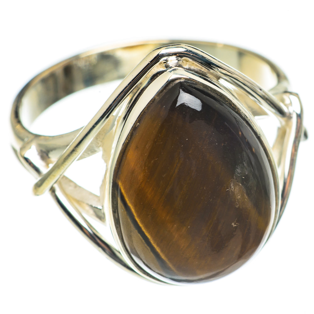 Tiger Eye Rings handcrafted by Ana Silver Co - RING69238