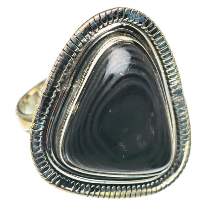 Psilomelane Rings handcrafted by Ana Silver Co - RING69251
