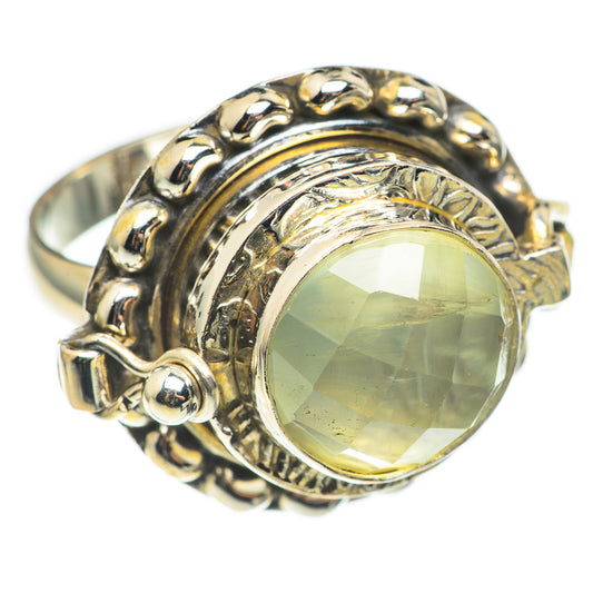 Prehnite Rings handcrafted by Ana Silver Co - RING69269