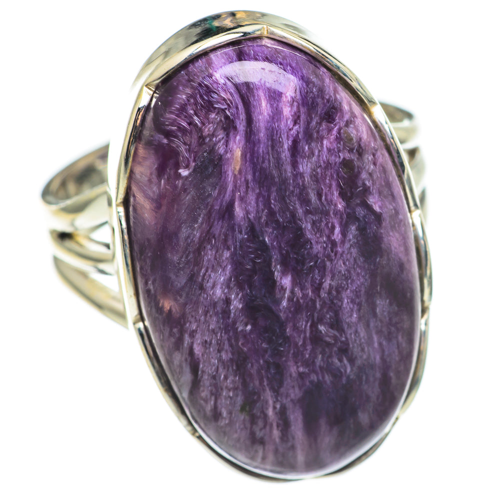Charoite Rings handcrafted by Ana Silver Co - RING69276