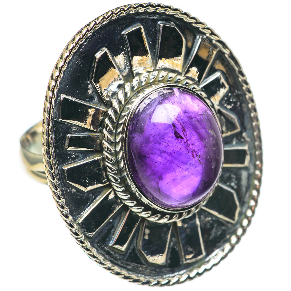 Amethyst Rings handcrafted by Ana Silver Co - RING69277