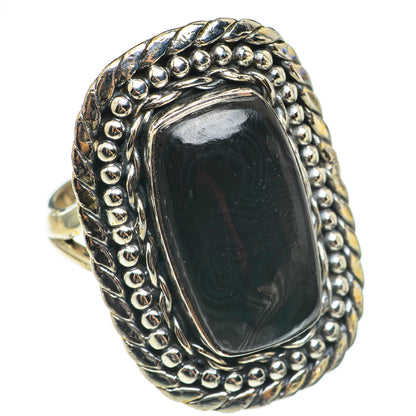 Psilomelane Rings handcrafted by Ana Silver Co - RING69281