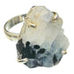 Rainbow Moonstone Rings handcrafted by Ana Silver Co - RING69283
