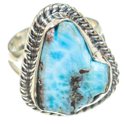 Larimar Rings handcrafted by Ana Silver Co - RING69298