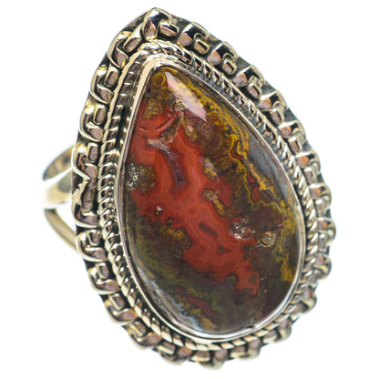 Mahogany Obsidian Rings handcrafted by Ana Silver Co - RING69309