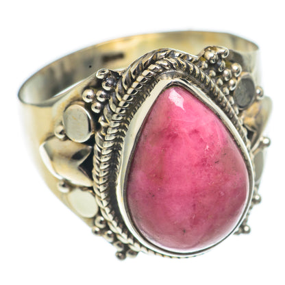 Rhodochrosite Rings handcrafted by Ana Silver Co - RING69317