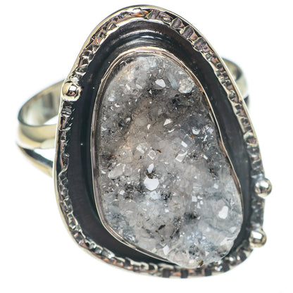 Desert Druzy Rings handcrafted by Ana Silver Co - RING69330