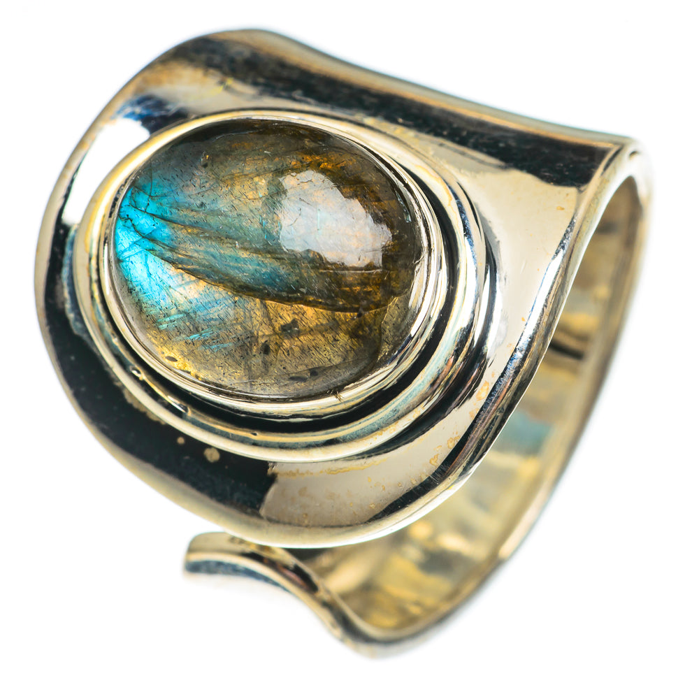Labradorite Rings handcrafted by Ana Silver Co - RING69340