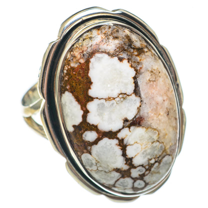 Peanut Wood Jasper Rings handcrafted by Ana Silver Co - RING69350