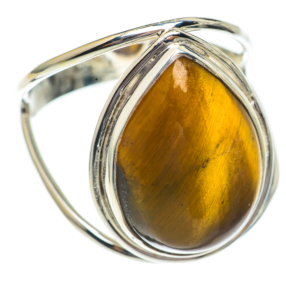 Tiger Eye Rings handcrafted by Ana Silver Co - RING69351