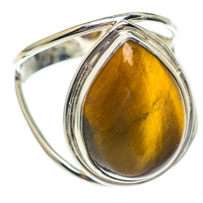 Tiger Eye Rings handcrafted by Ana Silver Co - RING69351