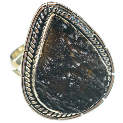 Tektite Rings handcrafted by Ana Silver Co - RING69364 - Photo 2