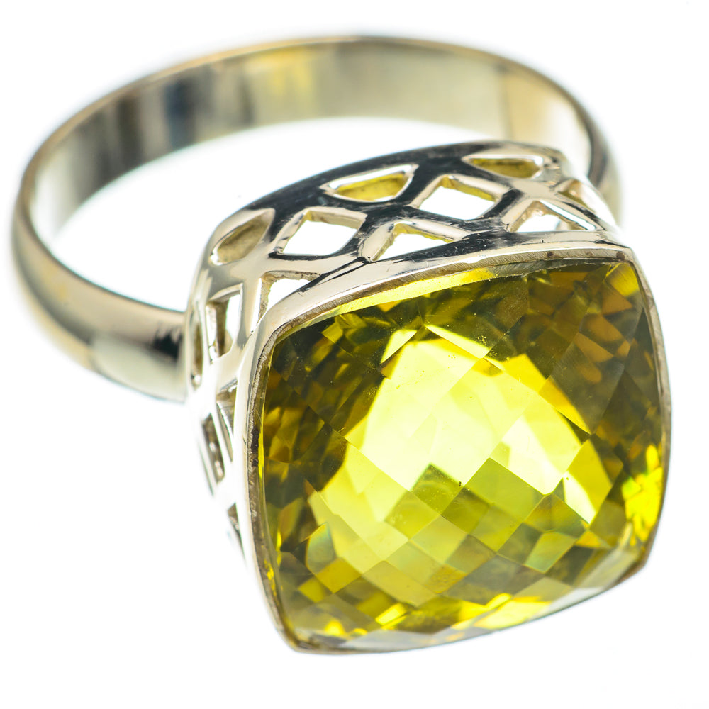 Olive Quartz Rings handcrafted by Ana Silver Co - RING69374