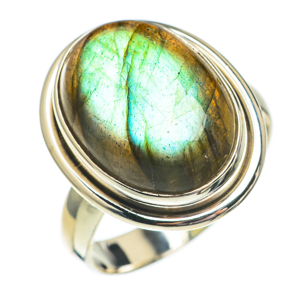 Labradorite Rings handcrafted by Ana Silver Co - RING69419