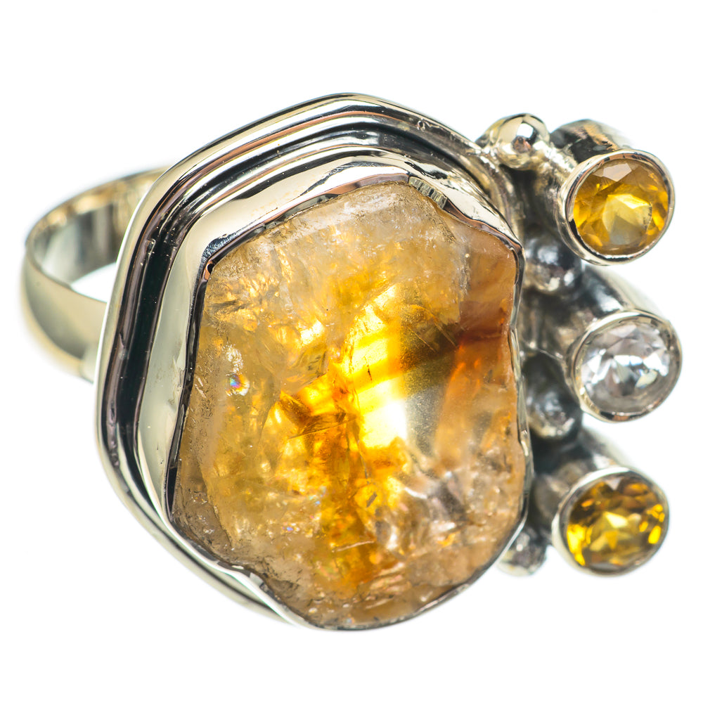 Citrine Rings handcrafted by Ana Silver Co - RING69427