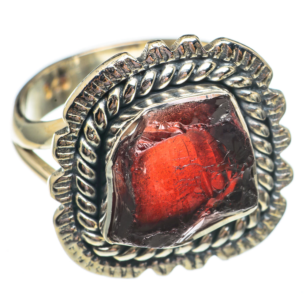 Garnet Rings handcrafted by Ana Silver Co - RING69433