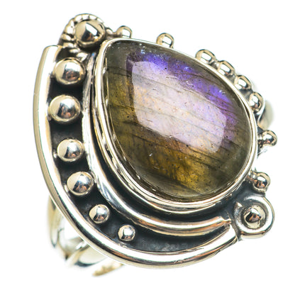 Labradorite Rings handcrafted by Ana Silver Co - RING69437