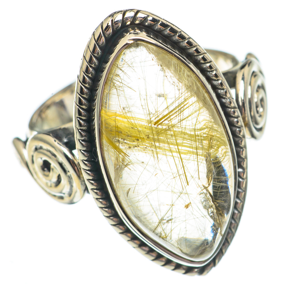 Labradorite Rings handcrafted by Ana Silver Co - RING69438