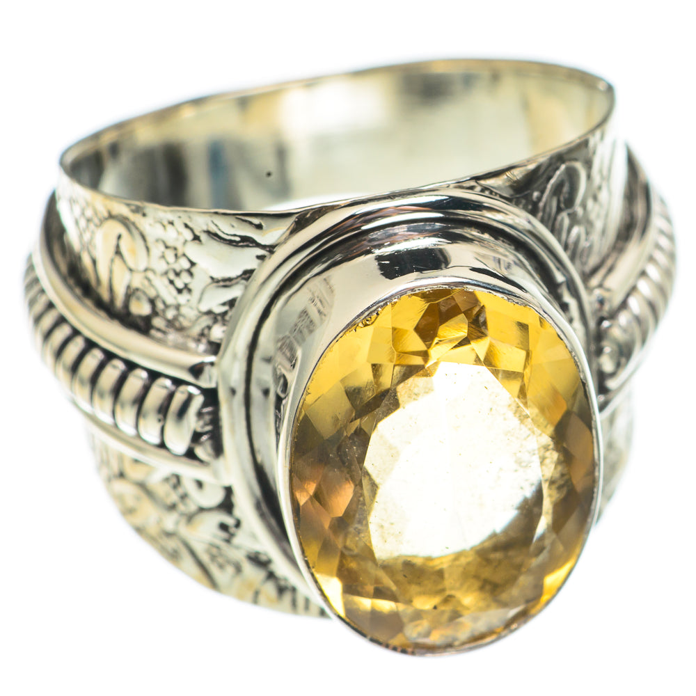Citrine Rings handcrafted by Ana Silver Co - RING69465