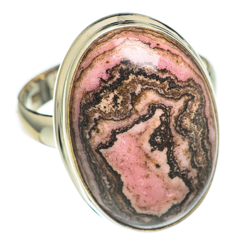 Rhodochrosite Rings handcrafted by Ana Silver Co - RING69466