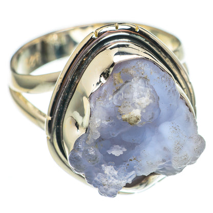 Desert Druzy Rings handcrafted by Ana Silver Co - RING69472