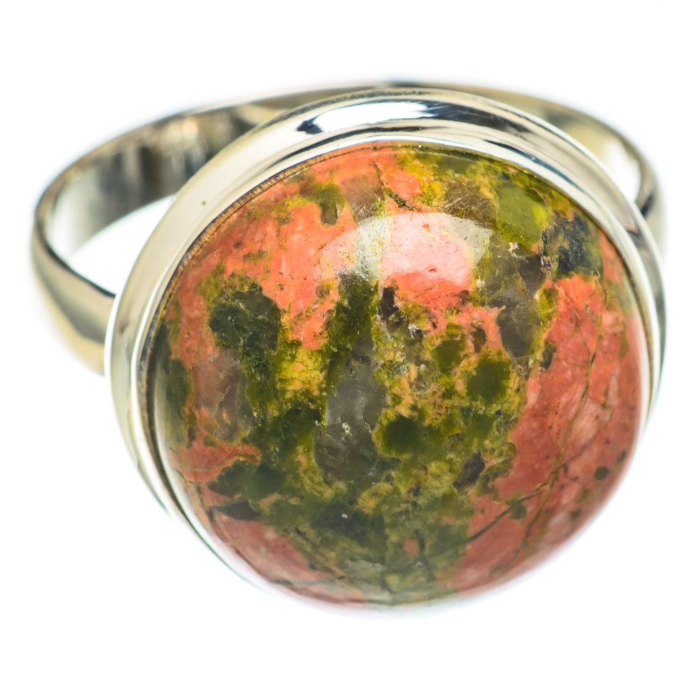 Unakite Rings handcrafted by Ana Silver Co - RING69490