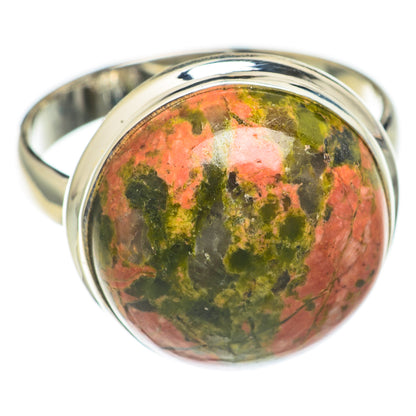 Unakite Rings handcrafted by Ana Silver Co - RING69490