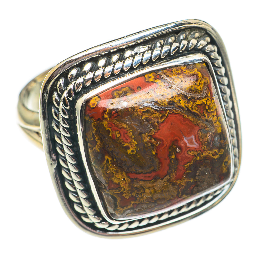 Mahogany Obsidian Rings handcrafted by Ana Silver Co - RING69497