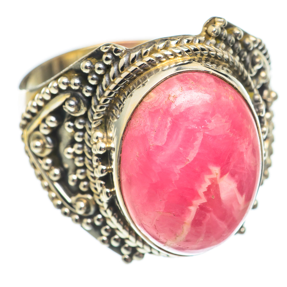 Rhodochrosite Rings handcrafted by Ana Silver Co - RING69501