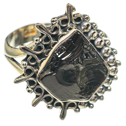 Shungite Rings handcrafted by Ana Silver Co - RING69509
