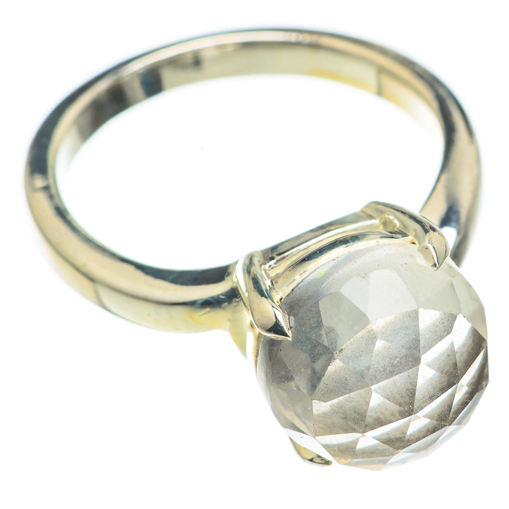 White Quartz Rings handcrafted by Ana Silver Co - RING69515