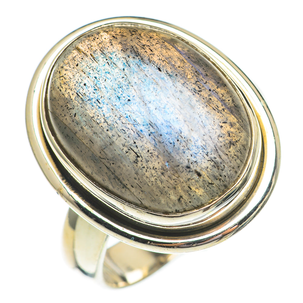 Labradorite Rings handcrafted by Ana Silver Co - RING69518
