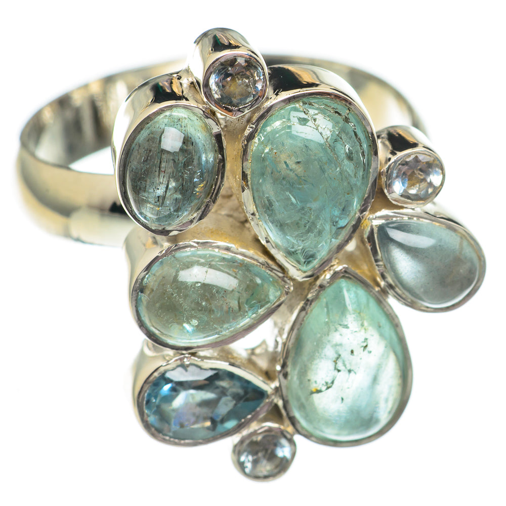 Aquamarine Rings handcrafted by Ana Silver Co - RING69519