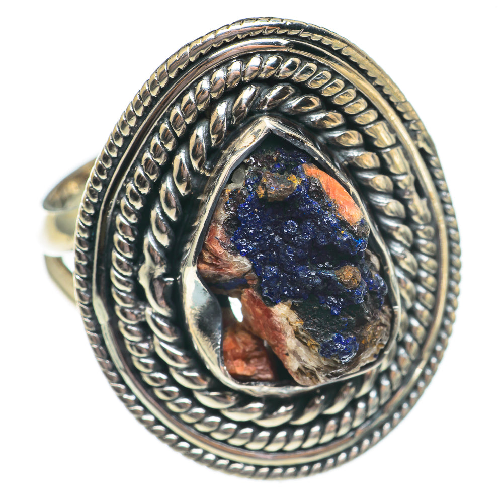 Azurite Rings handcrafted by Ana Silver Co - RING69520