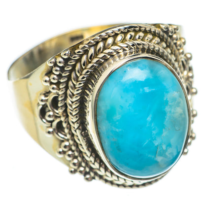 Larimar Rings handcrafted by Ana Silver Co - RING69521