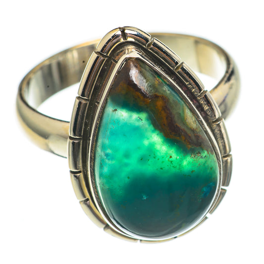 Chrysoprase Rings handcrafted by Ana Silver Co - RING69522