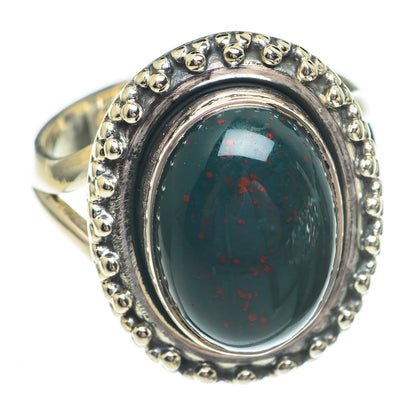 Bloodstone Rings handcrafted by Ana Silver Co - RING69523