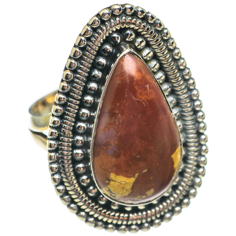 Mookaite Rings handcrafted by Ana Silver Co - RING69526 - Photo 2