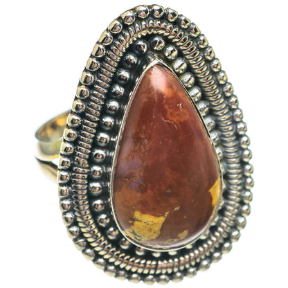 Mookaite Rings handcrafted by Ana Silver Co - RING69526 - Photo 2
