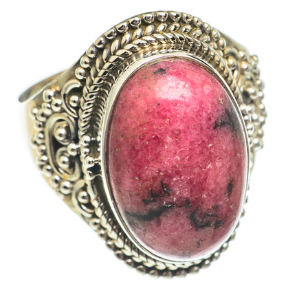 Rhodonite Rings handcrafted by Ana Silver Co - RING69535