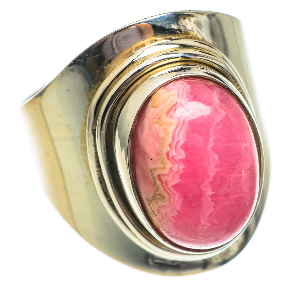 Rhodochrosite Rings handcrafted by Ana Silver Co - RING69537