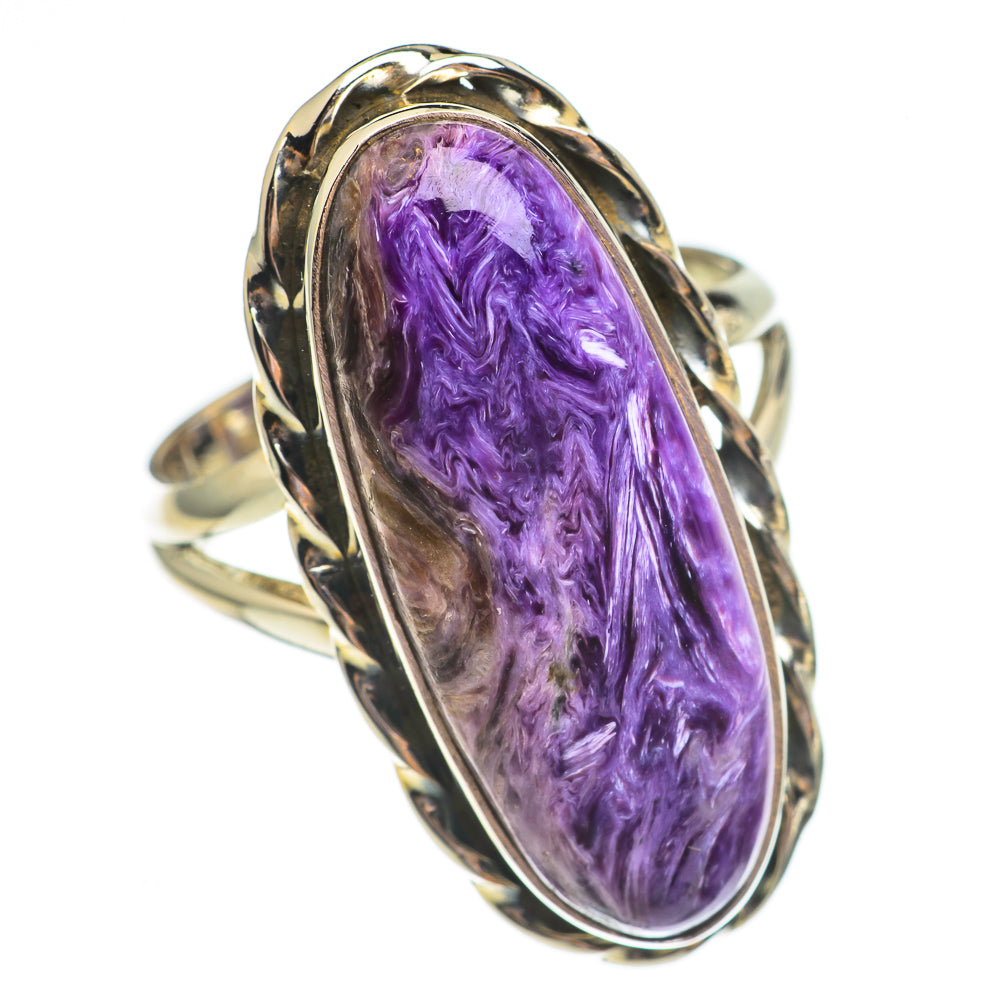 Charoite Rings handcrafted by Ana Silver Co - RING69538