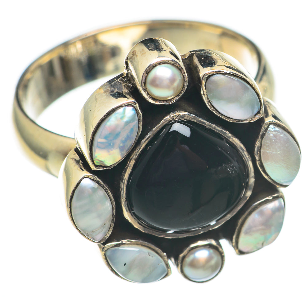 Black Onyx Rings handcrafted by Ana Silver Co - RING69542